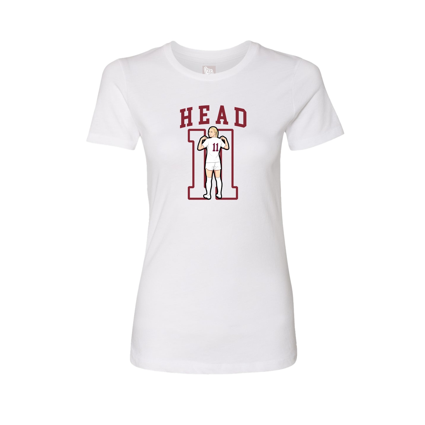 Fitted Women's Tee — Shirsey in White