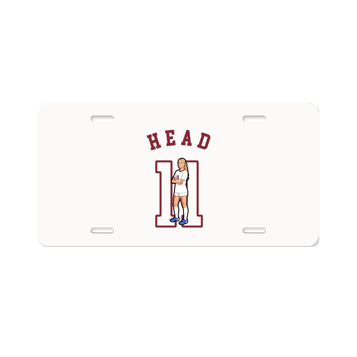 License Plate — Shirsey Arch in Classic
