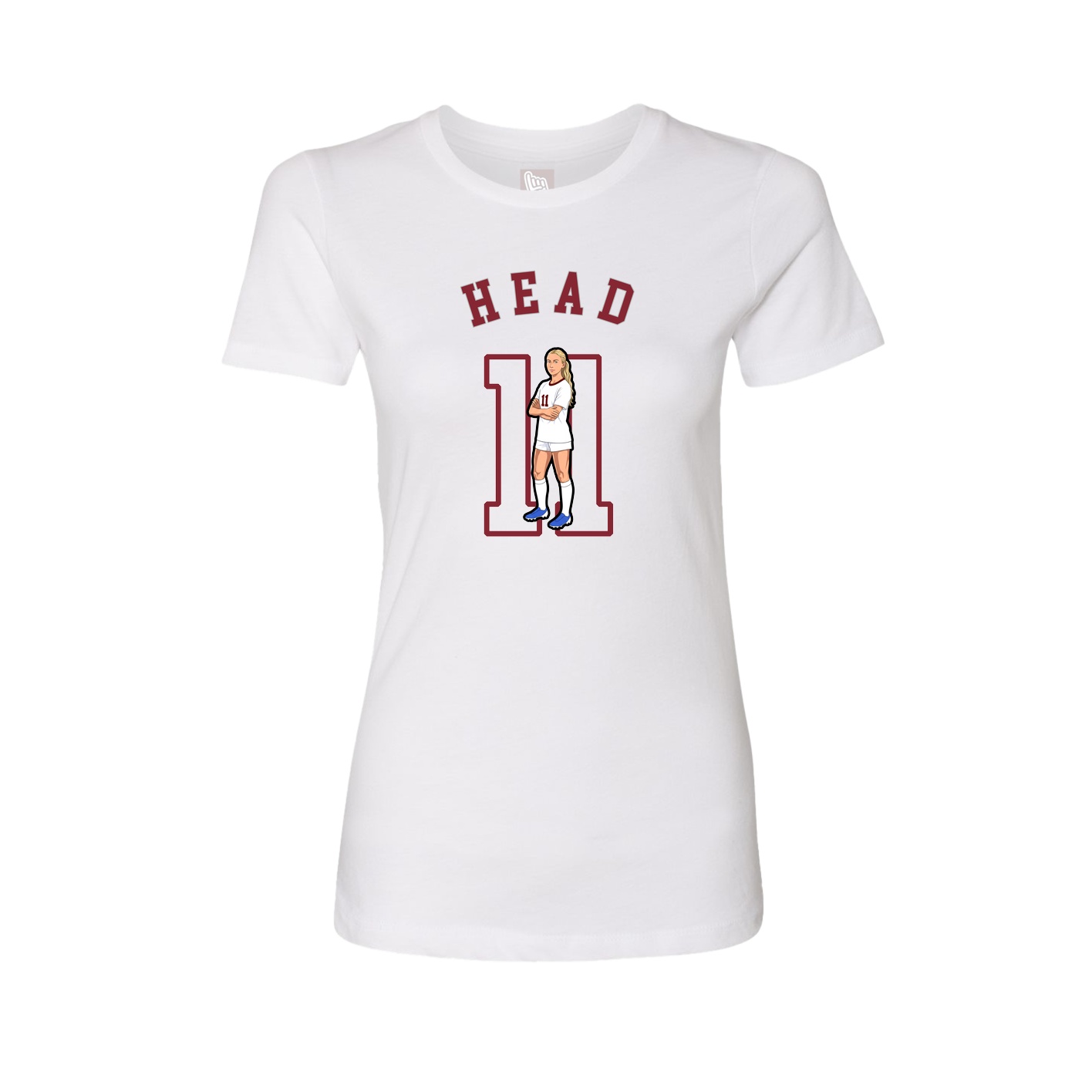 Womens Tee — Shirsey Arch in White