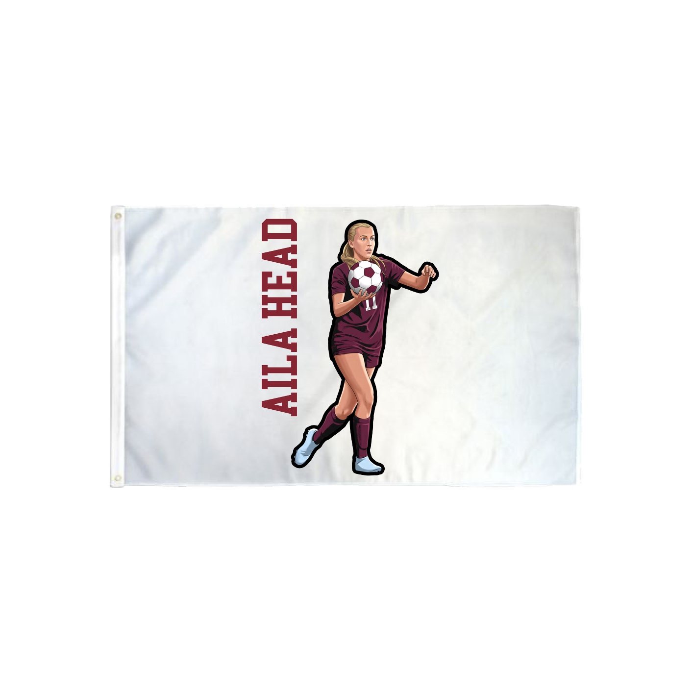 3x5 Flag — Name Vertical in Classic