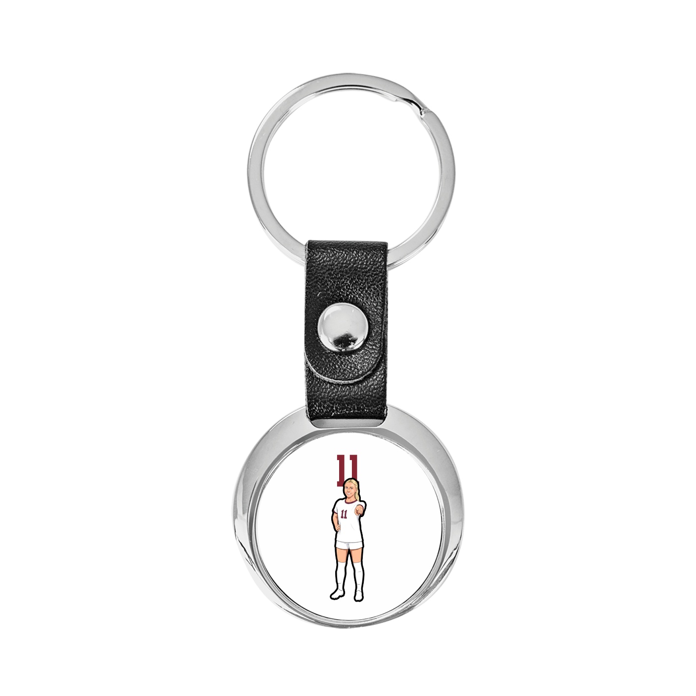 Key Chain — Number Top in Classic