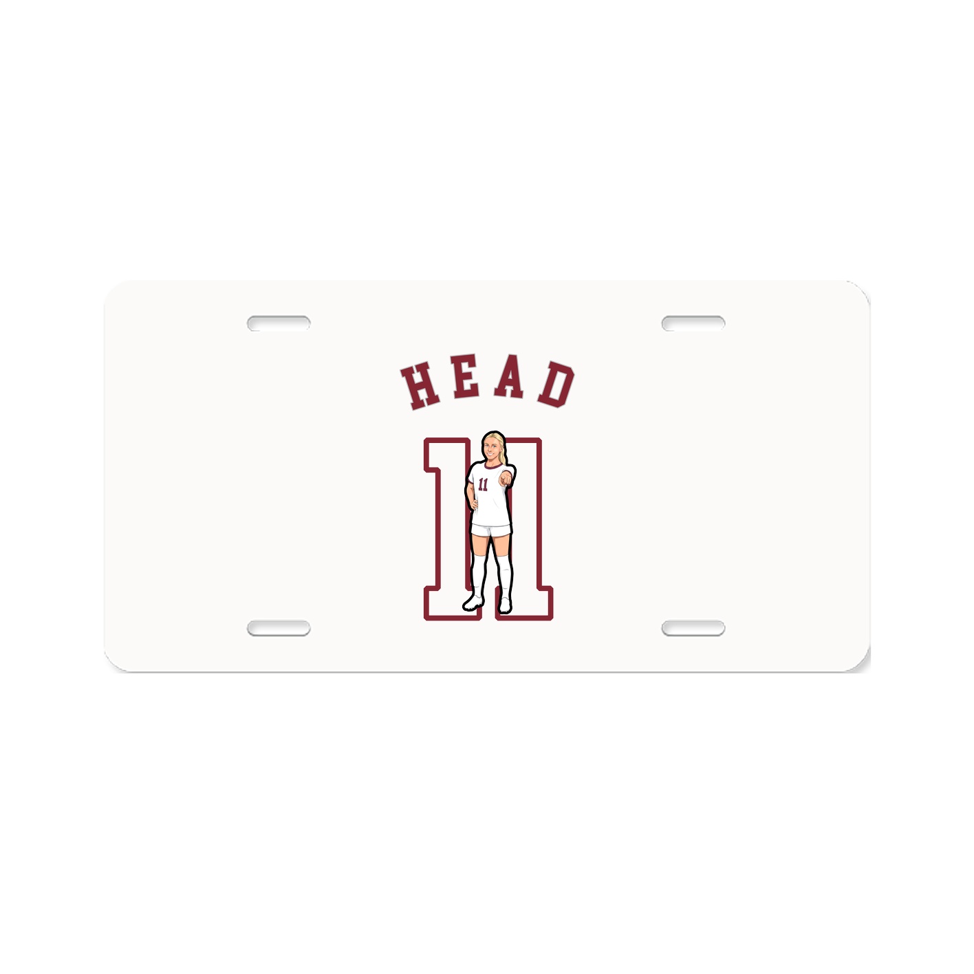 License Plate — Shirsey Arch in Classic