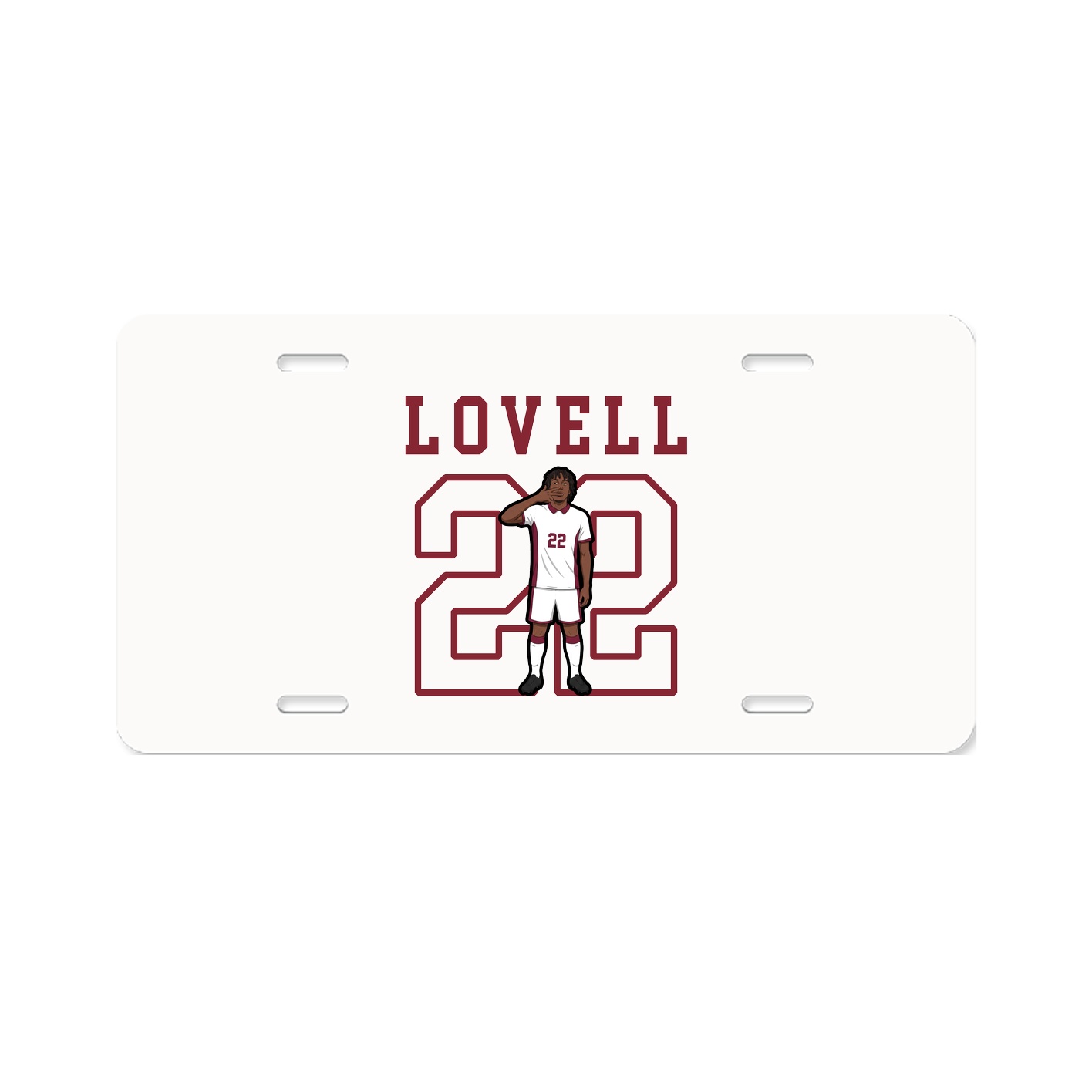 License Plate — Shirsey in Classic