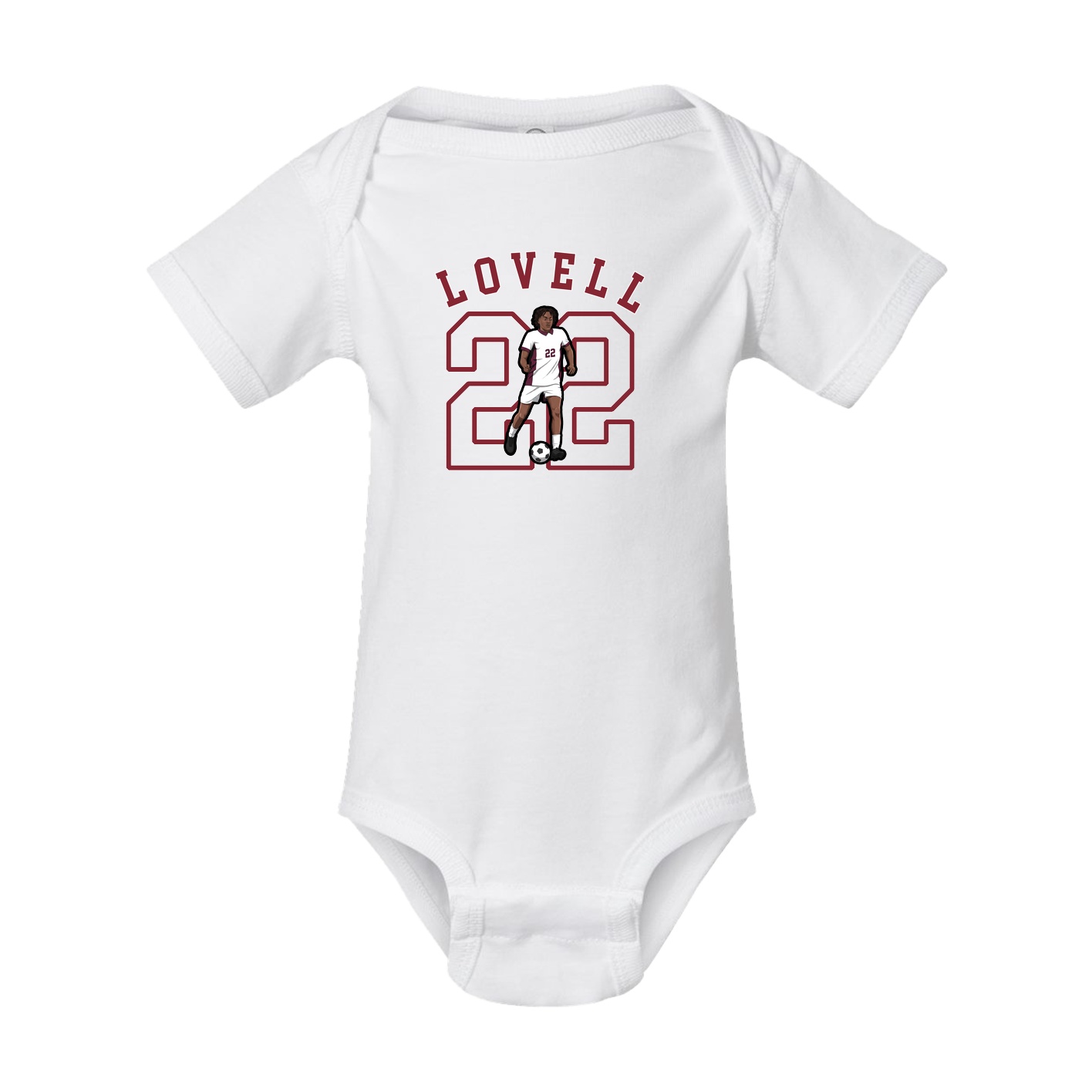 Baby Onesie — Shirsey Arch in White