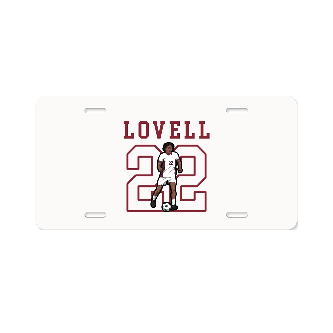 License Plate — Shirsey in Classic