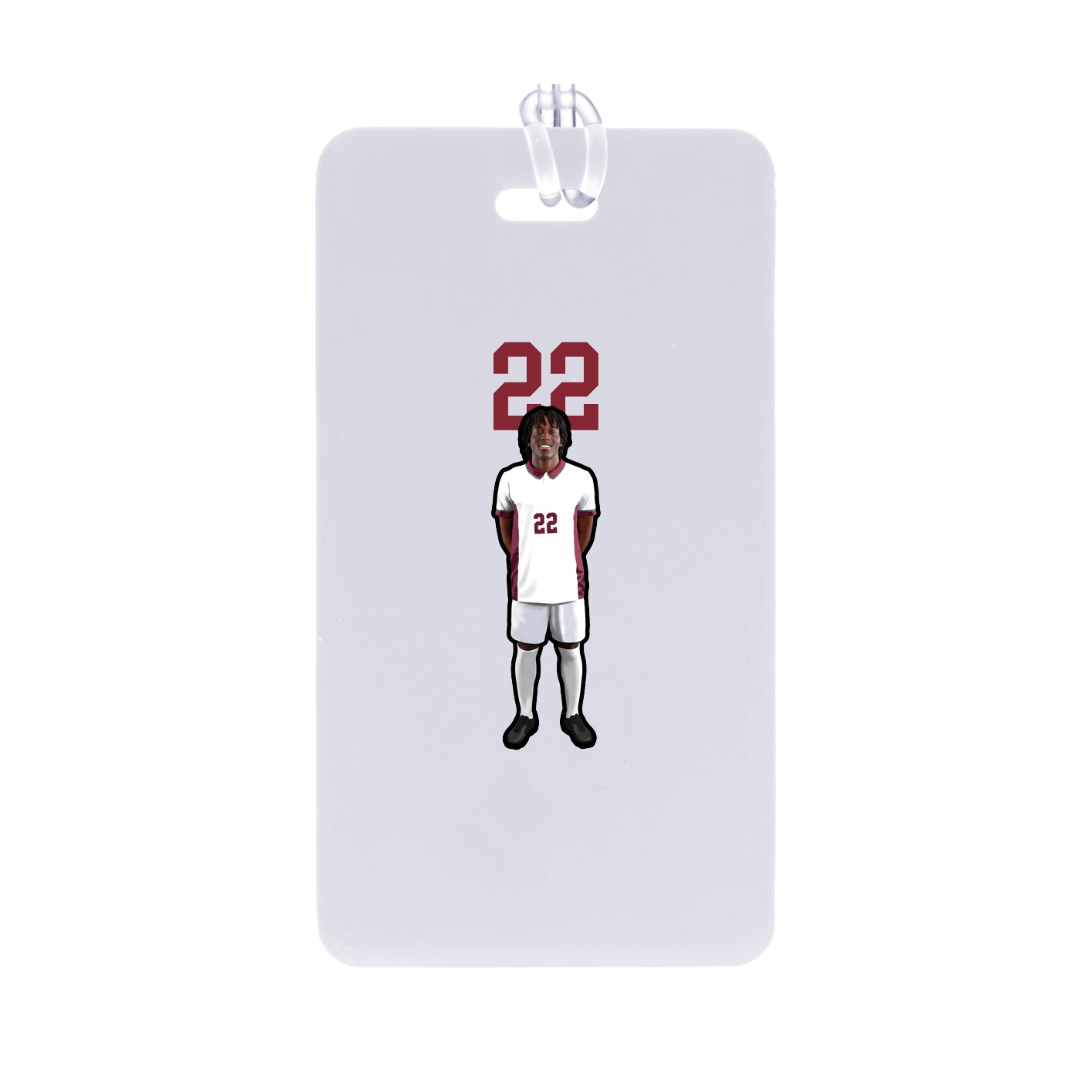 Bag Tag — Number Top in Classic