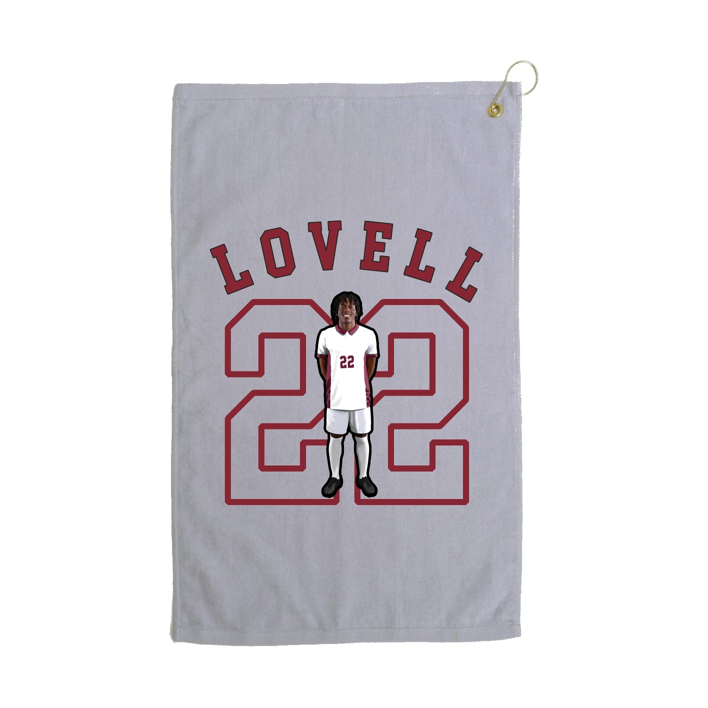 Golf Towel — Shirsey Arch in Grey