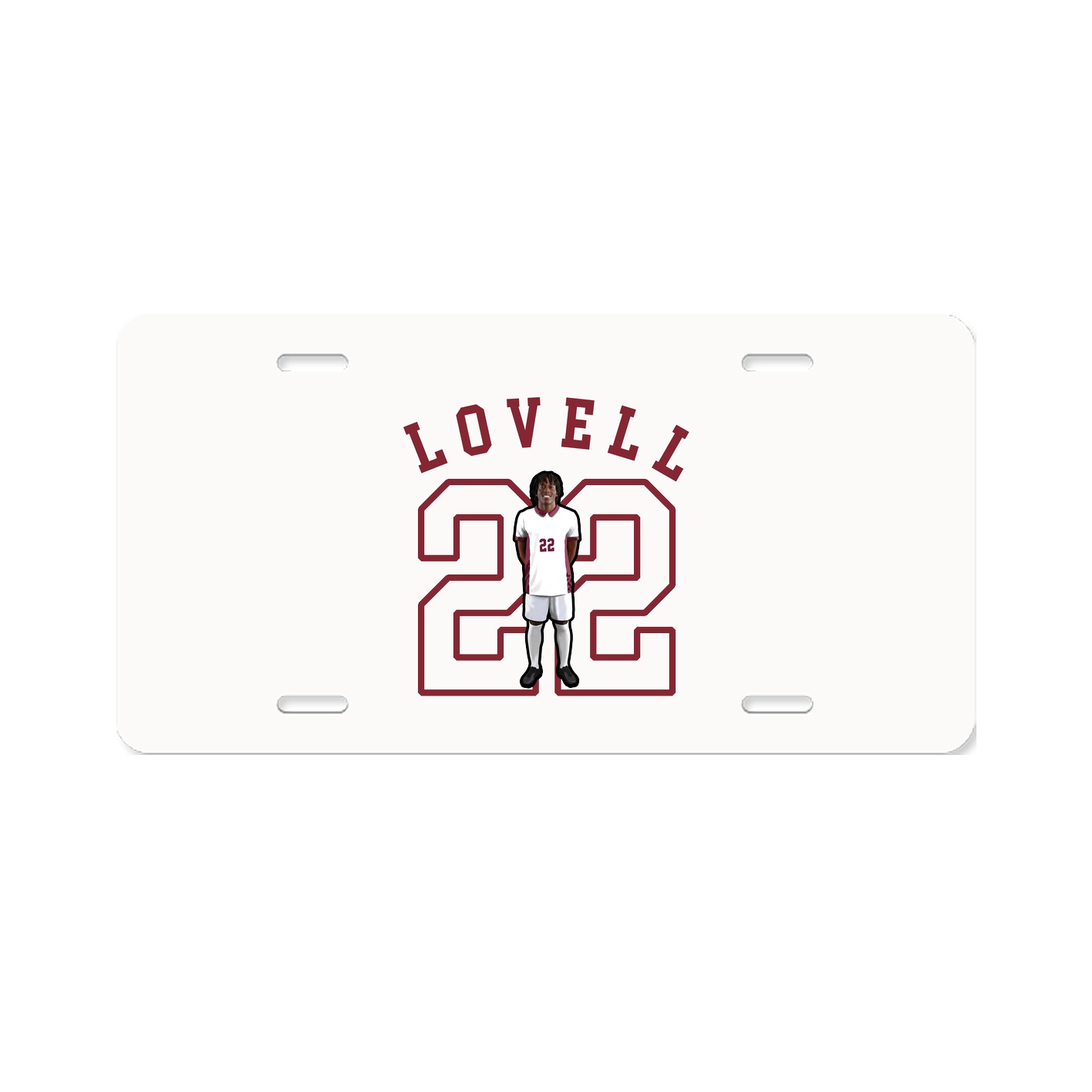 License Plate — Shirsey Arch in Classic