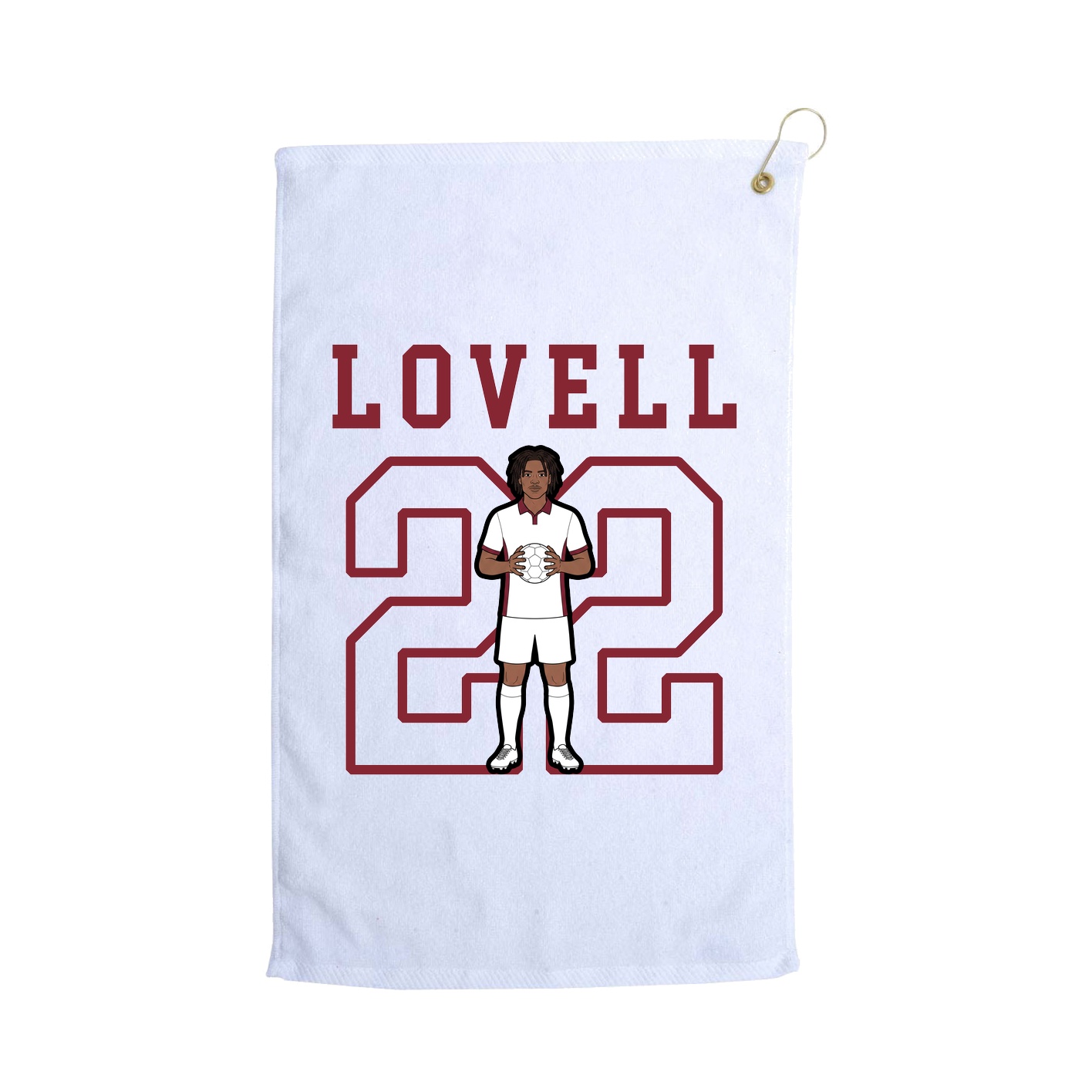 Golf Towel — Shirsey in White