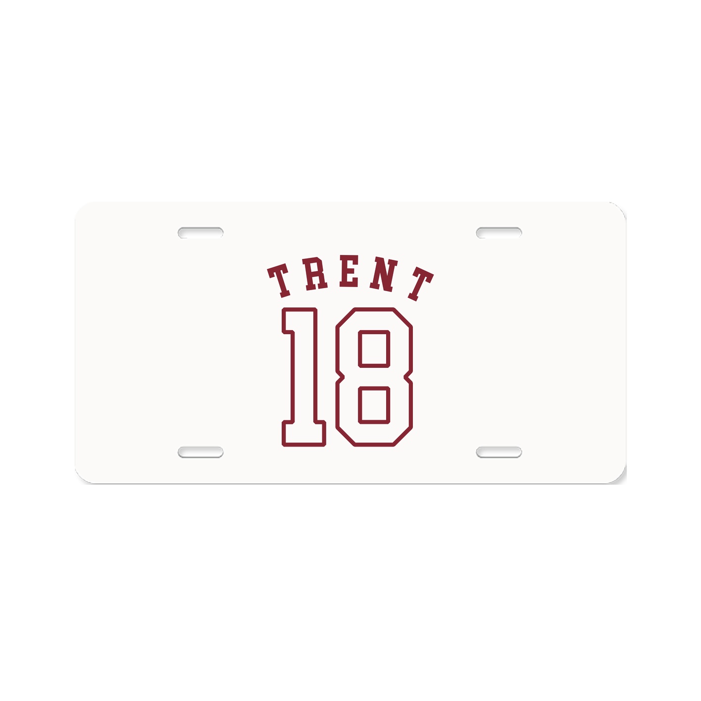 License Plate — Shirsey Arch in Classic