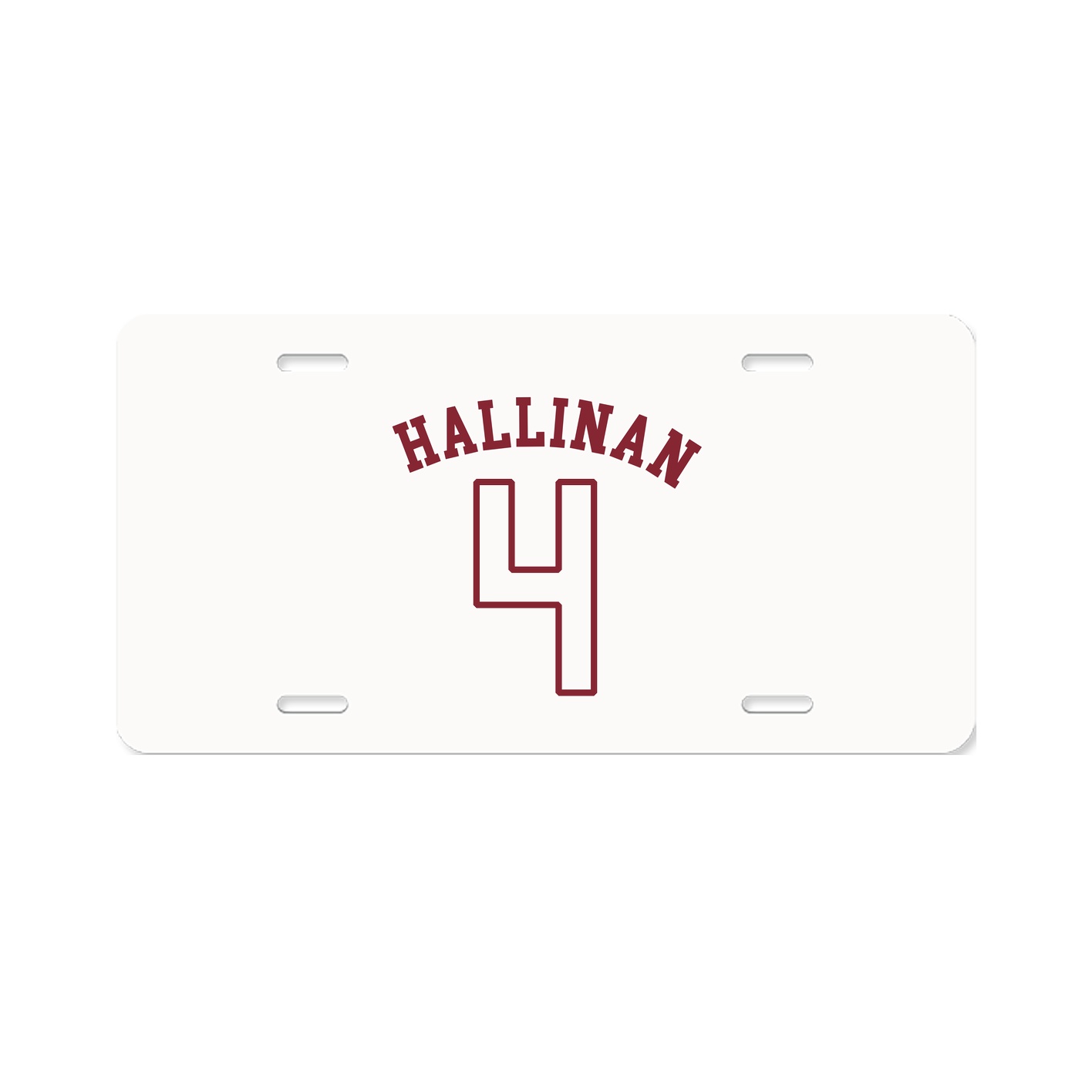 License Plate — Shirsey Arch in Classic