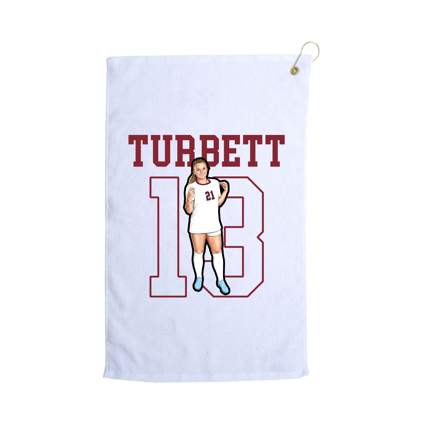 Terry Velour Golf Towel