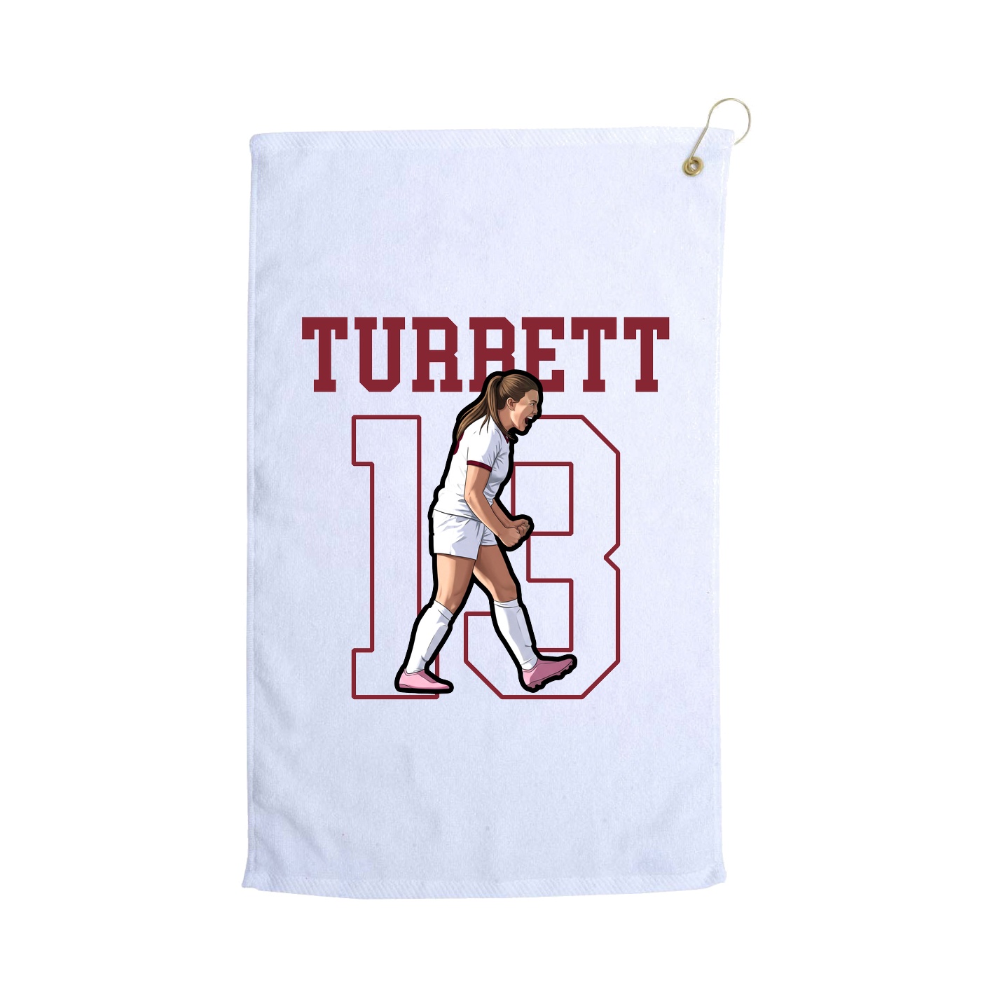 Golf Towel — Shirsey in White