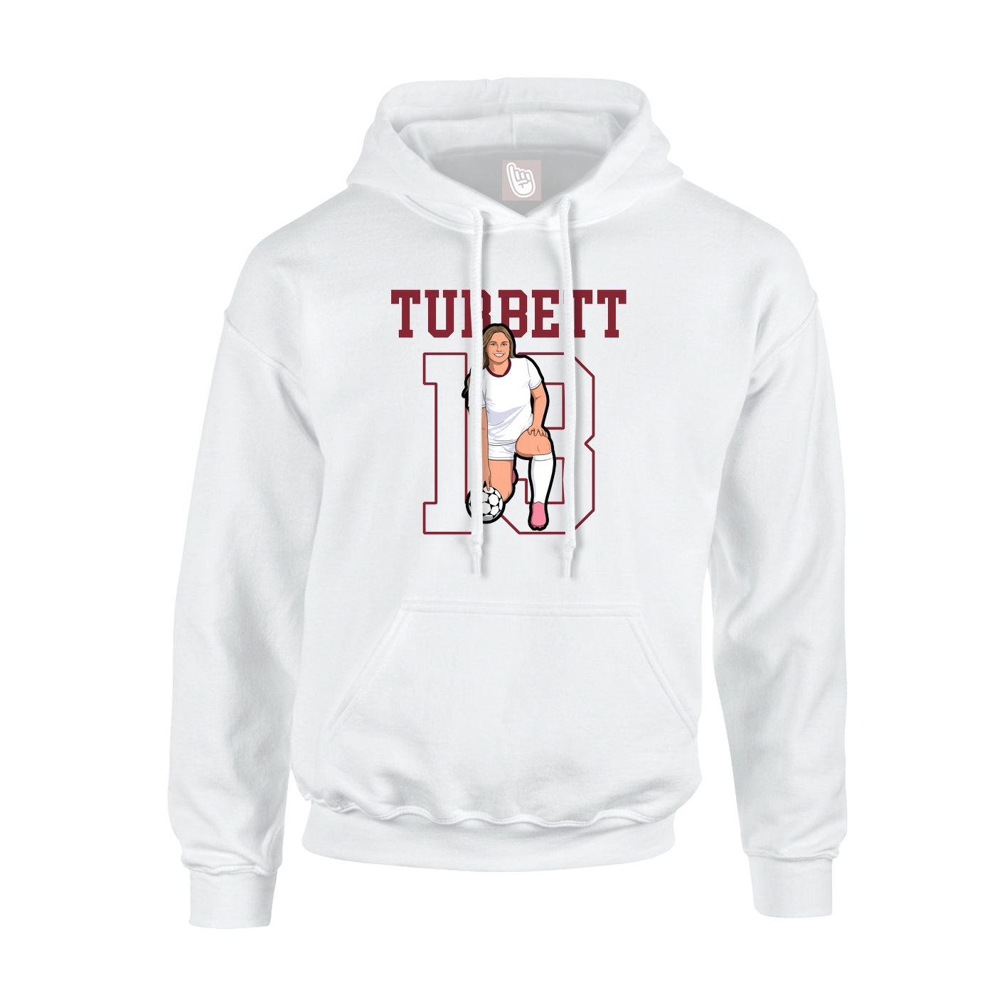 Youth Hoodie — Shirsey in White