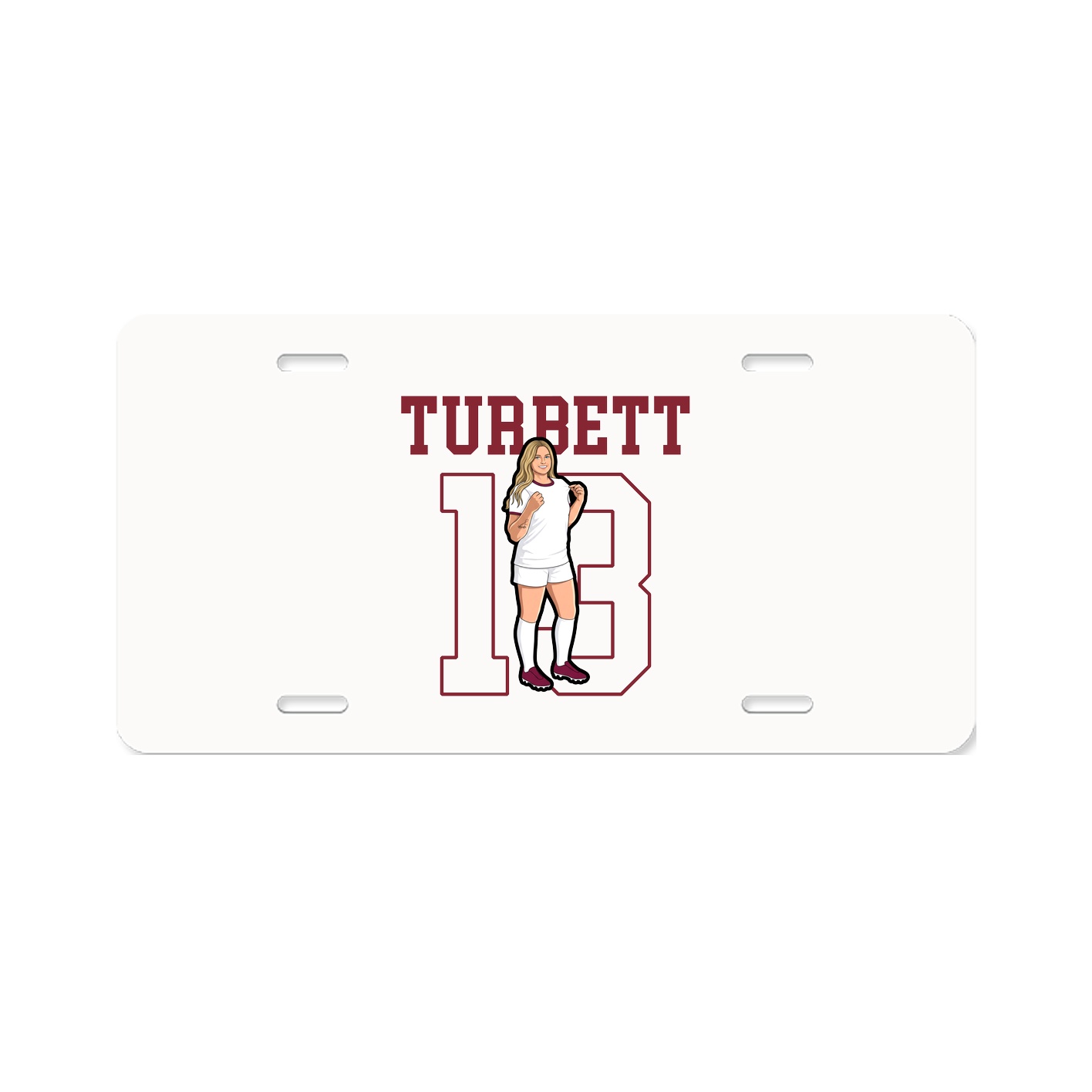 Aluminum License Plate