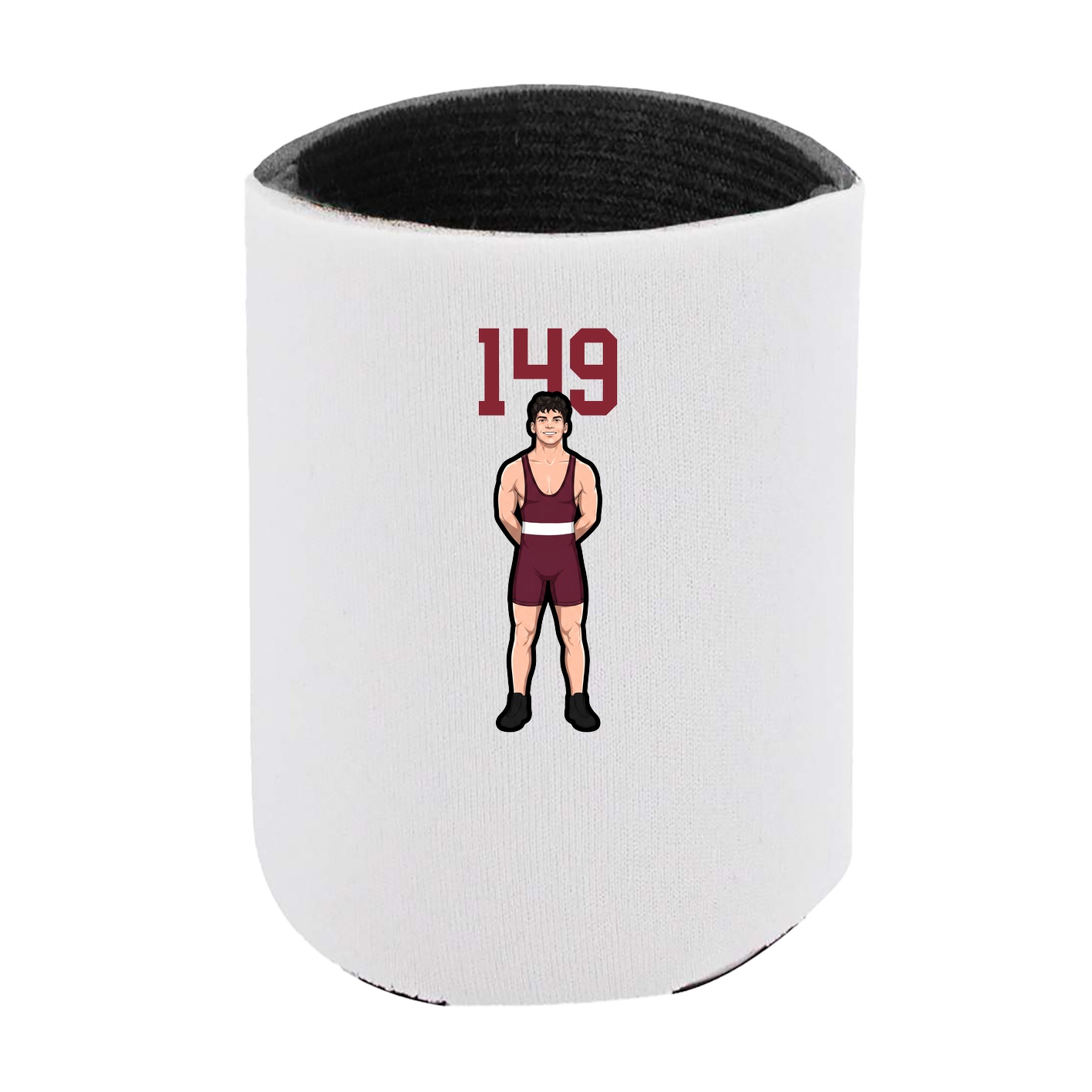 Can Holder — Number Top in White
