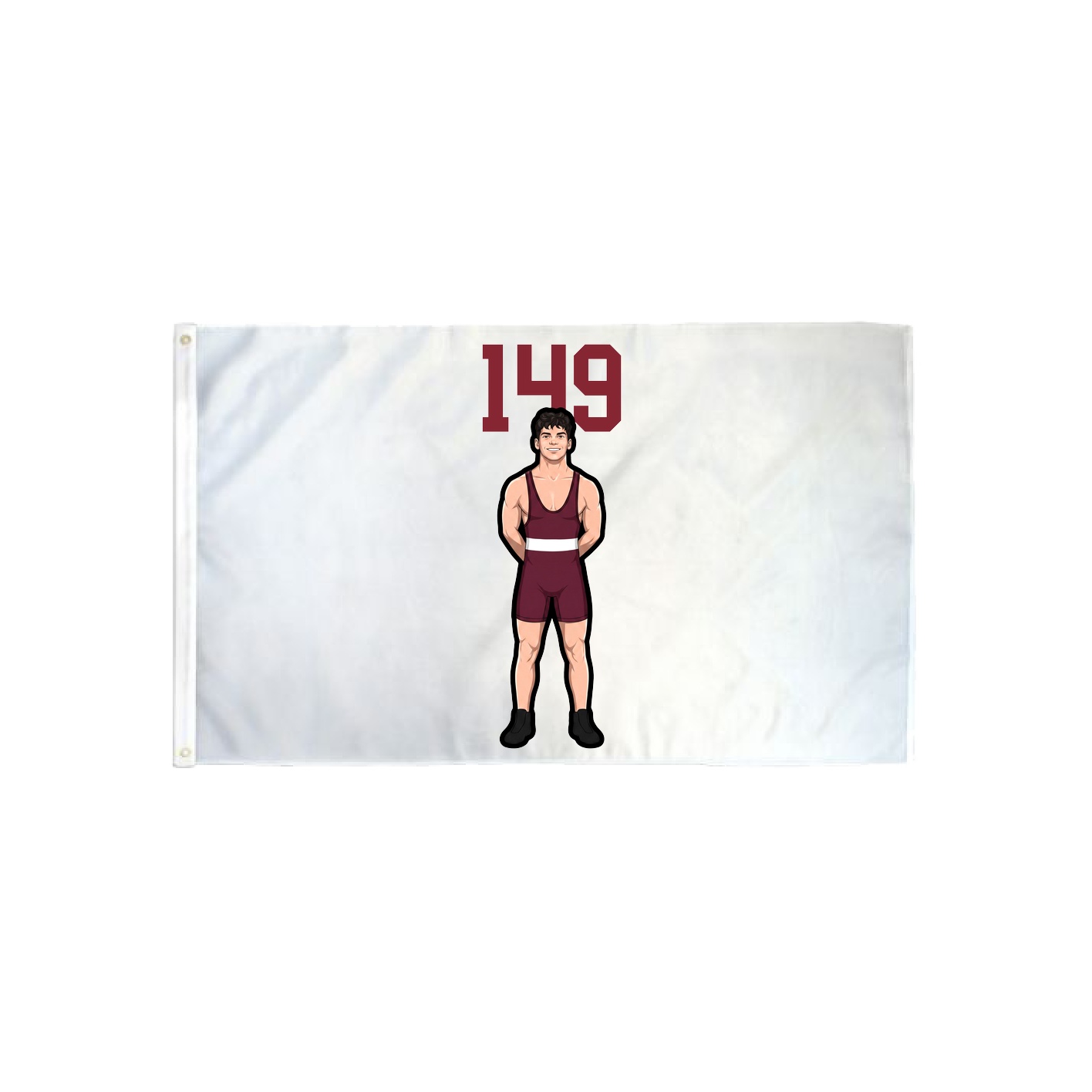3x5 Flag — Number Top in Classic