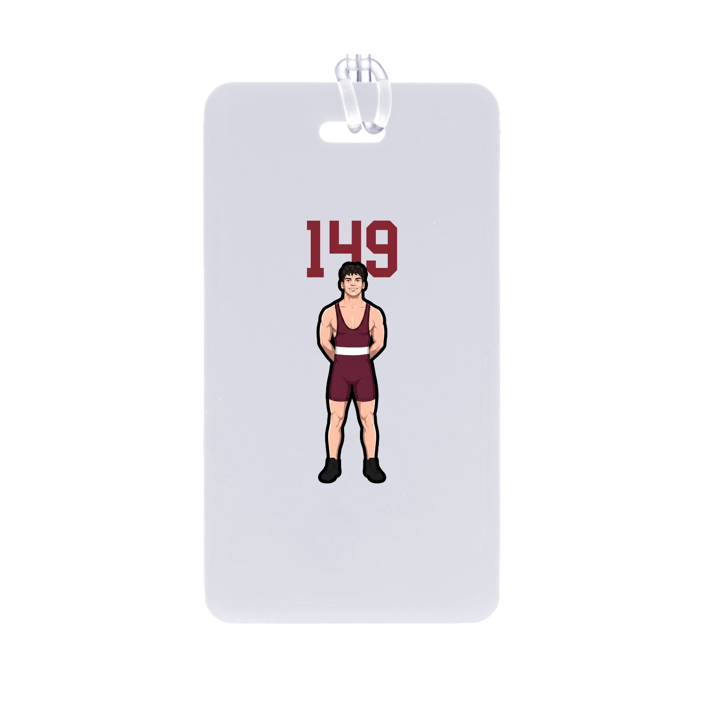Bag Tag — Number Top in Classic