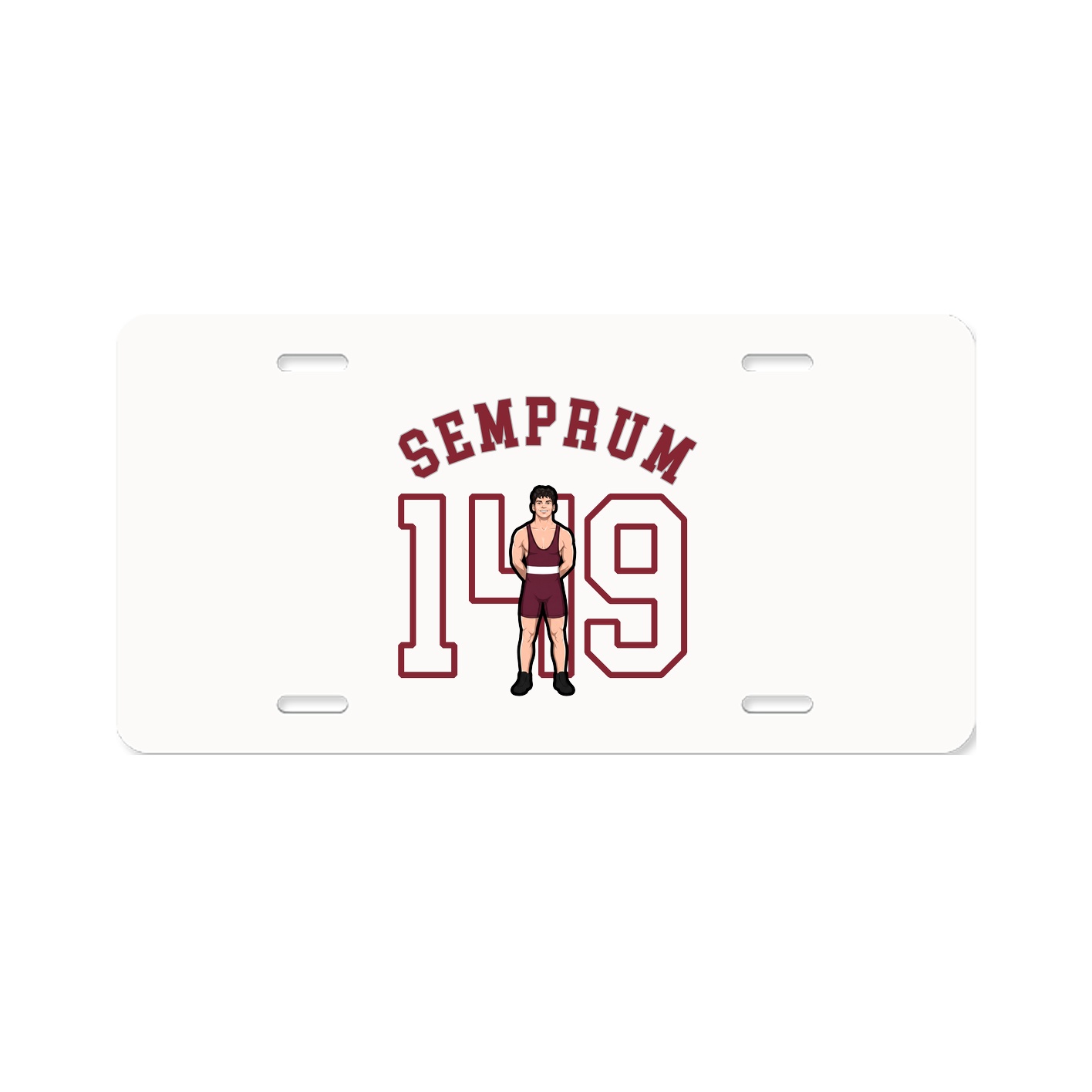 License Plate — Shirsey Arch in Classic