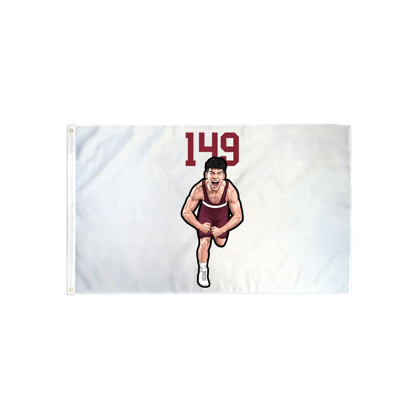 3x5 Flag — Number Top in Classic