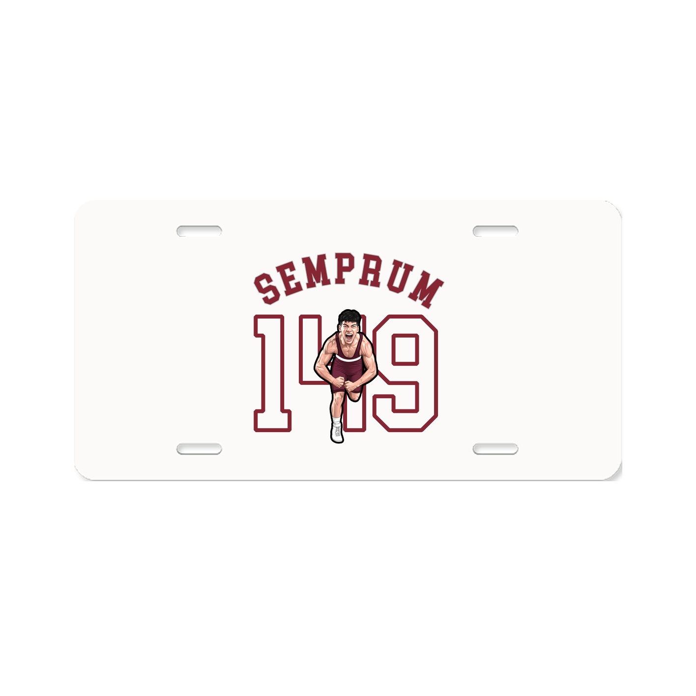 License Plate — Shirsey Arch in Classic