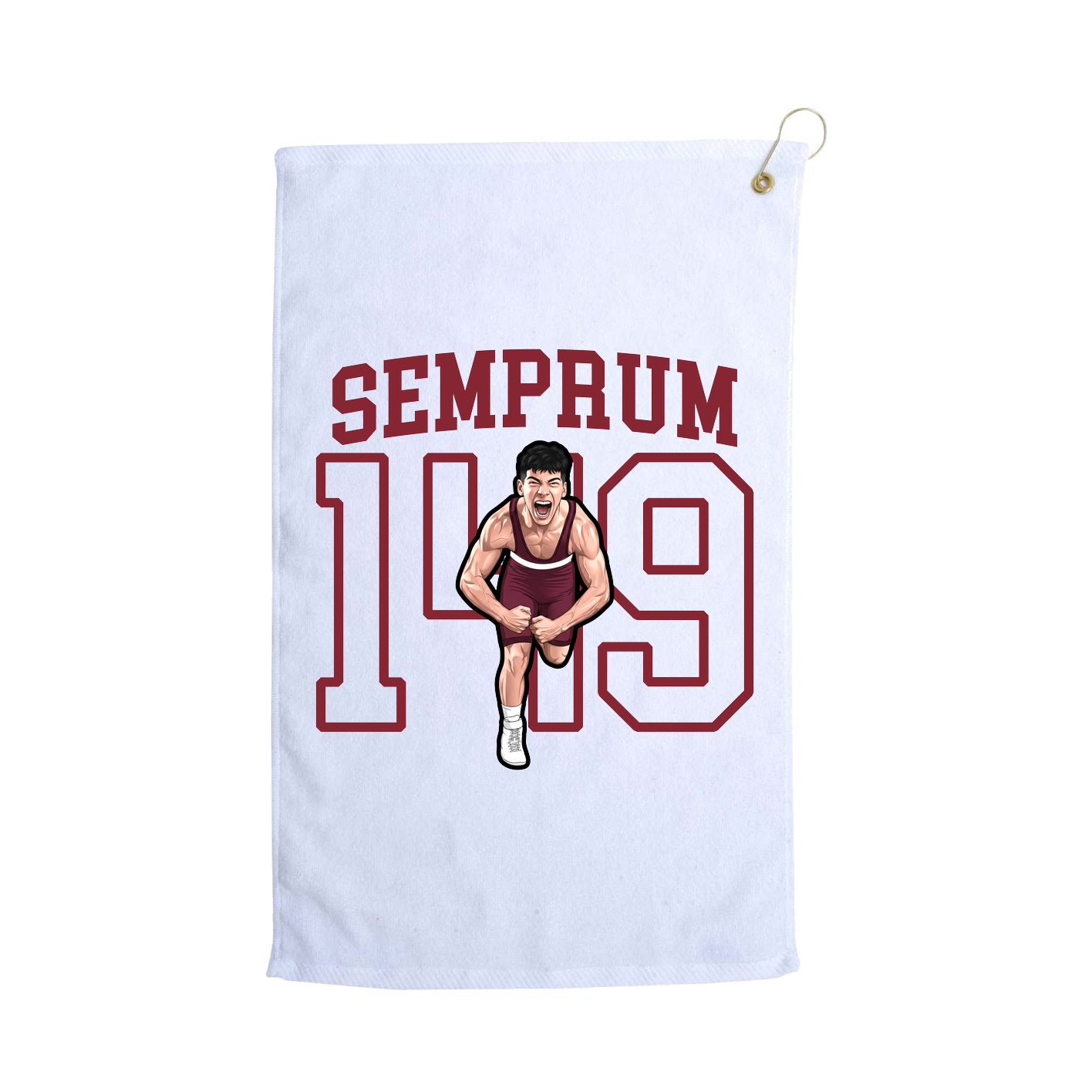 Golf Towel — Shirsey in White