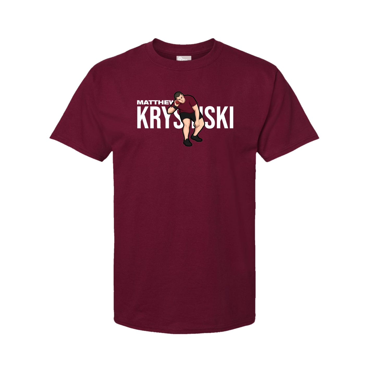 Tee — Player Name in Cardinal