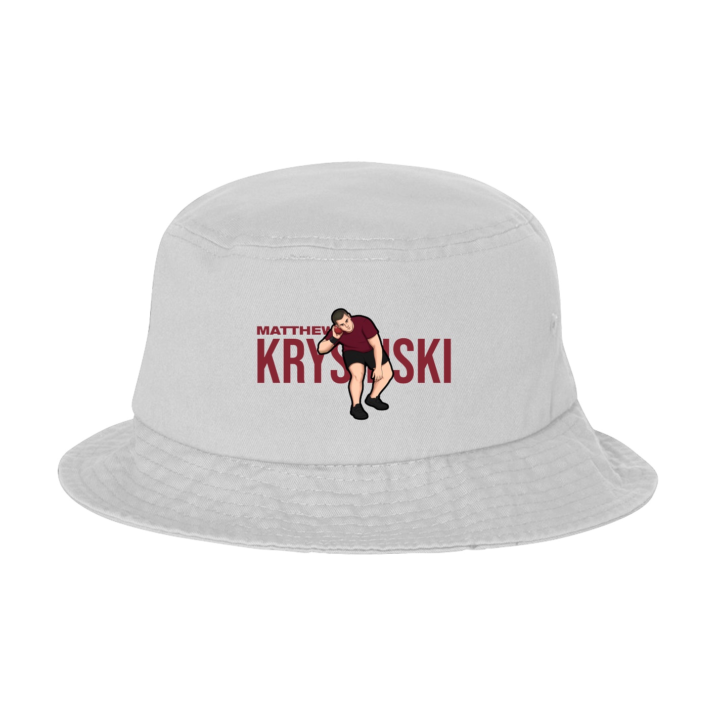 Bucket Cap — Player Name in White