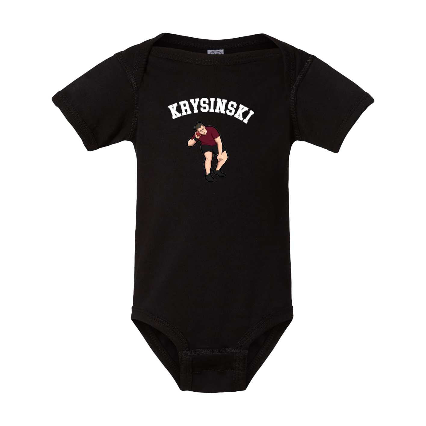 Baby Onesie — Shirsey Arch in Black