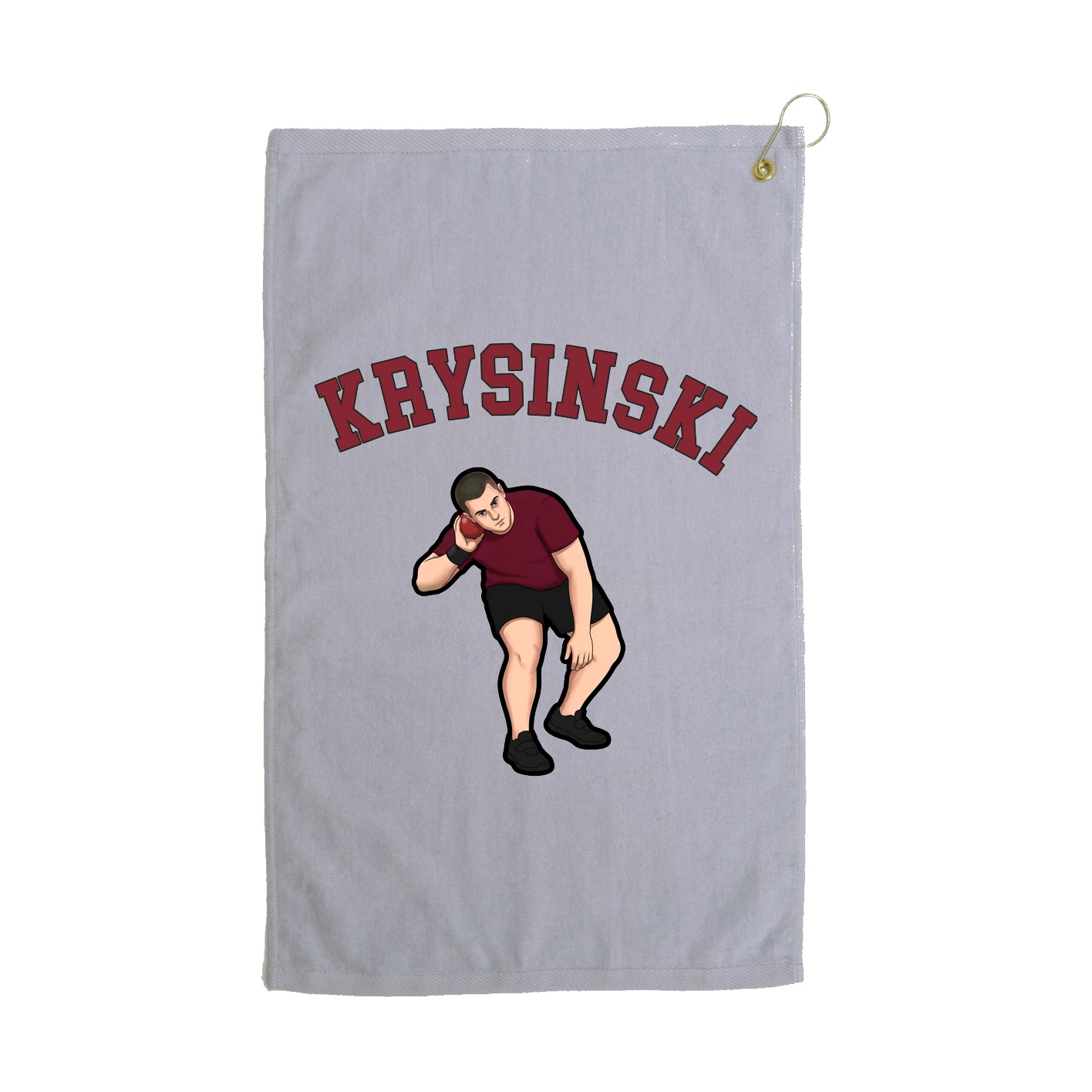 Golf Towel — Shirsey Arch in Grey