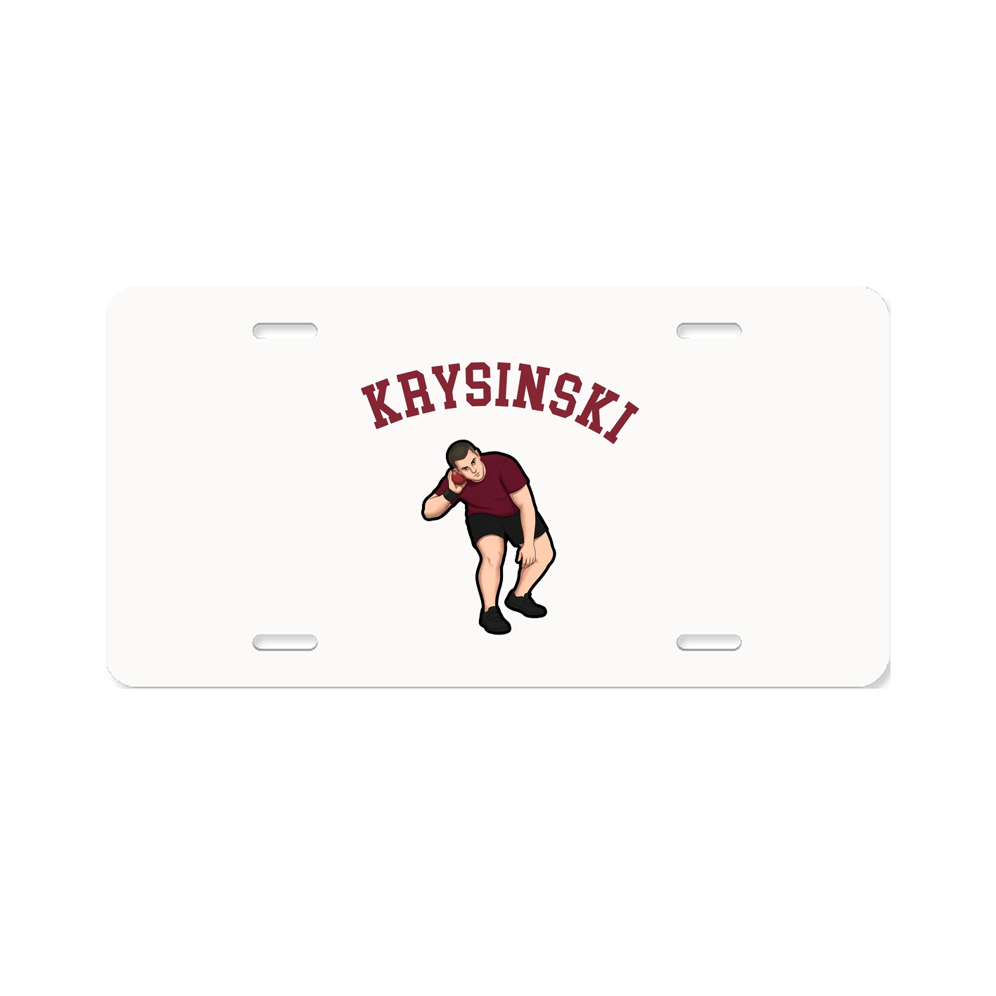 License Plate — Shirsey Arch in Classic