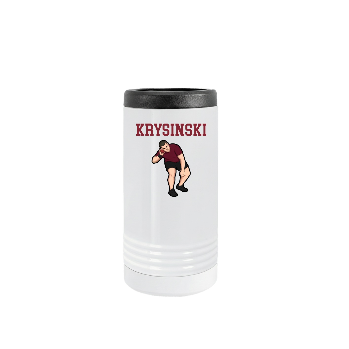 Slim Beverage Holder — Shirsey in White