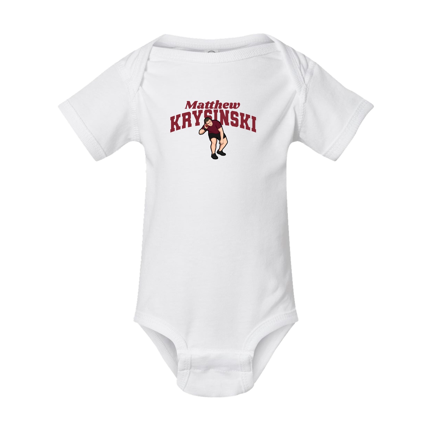 Baby Onesie — Signature Arch in White