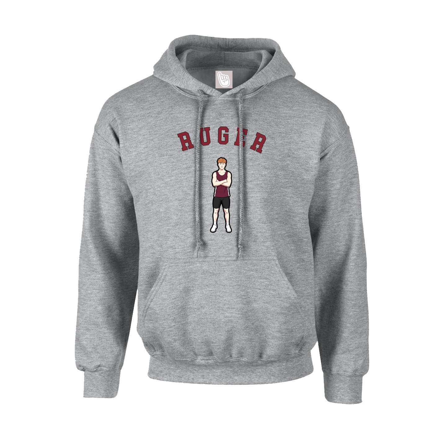 Hoodie — Shirsey Arch in Grey