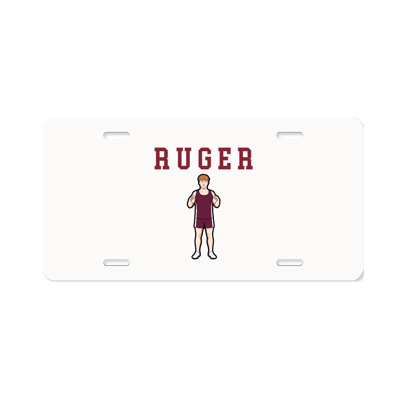 License Plate — Shirsey in Classic