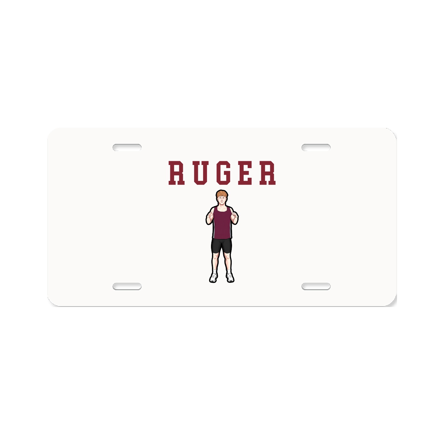 License Plate — Shirsey in Classic