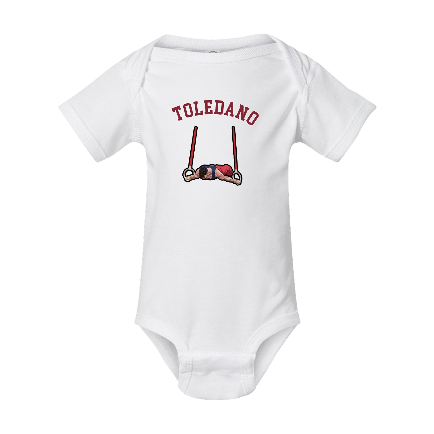 Baby Onesie — Shirsey Arch in White