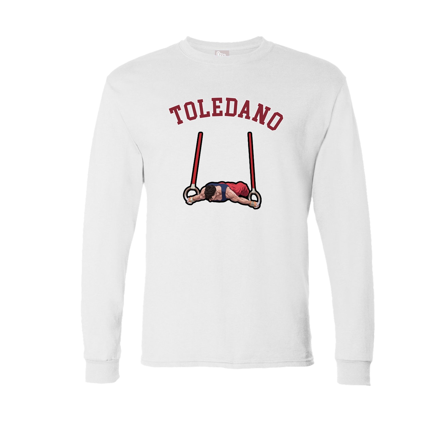 Long Sleeve Tee — Shirsey Arch in White