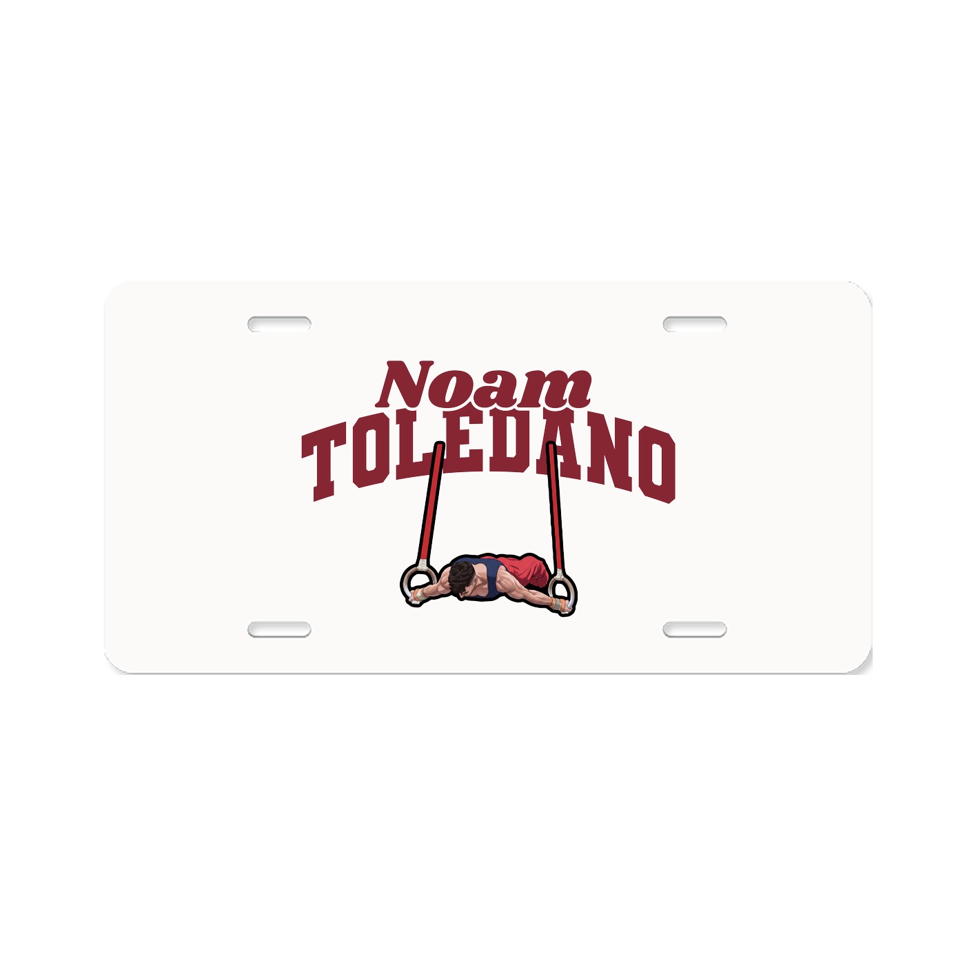 License Plate — Signature Arch in Classic