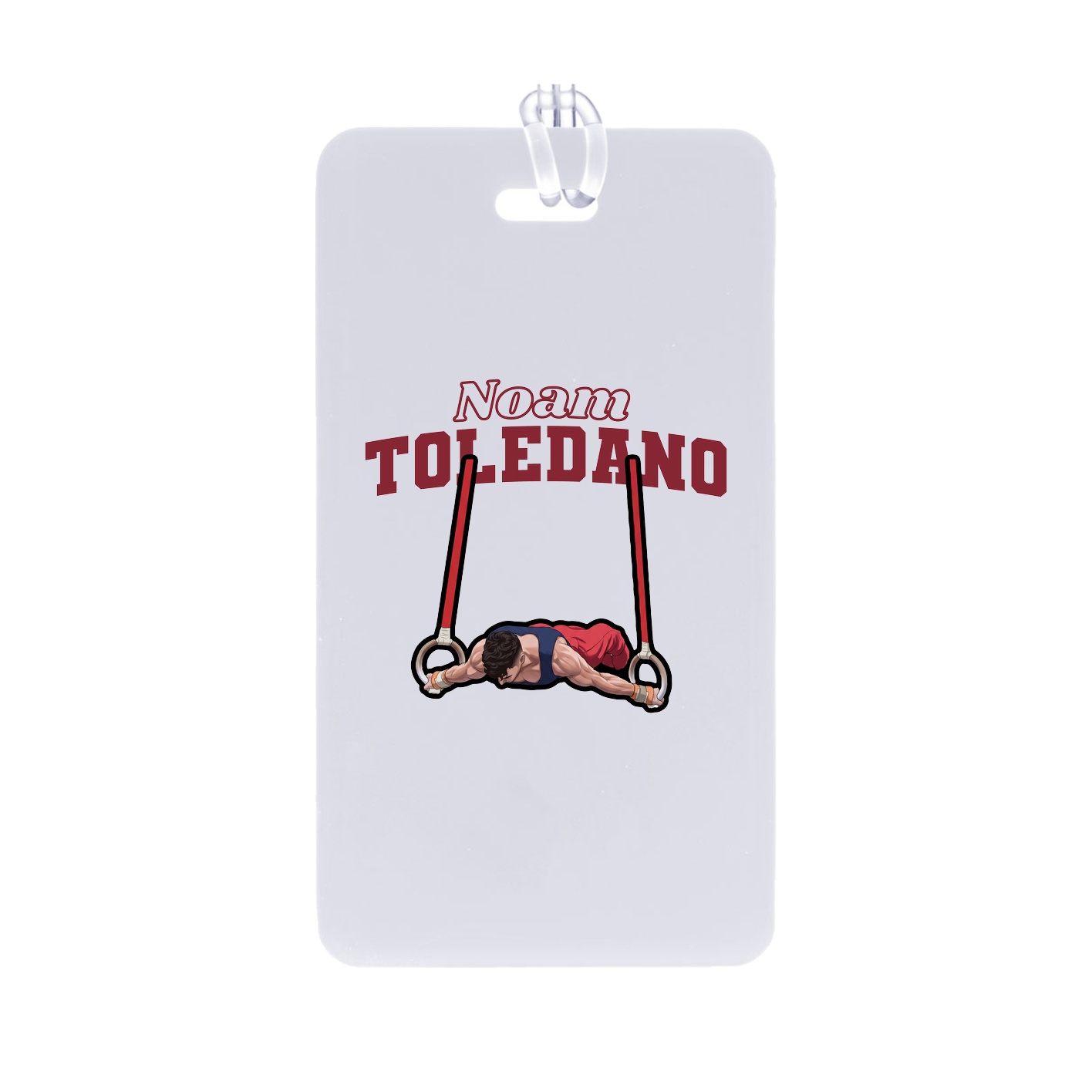 Bag Tag — Name Arch in Classic