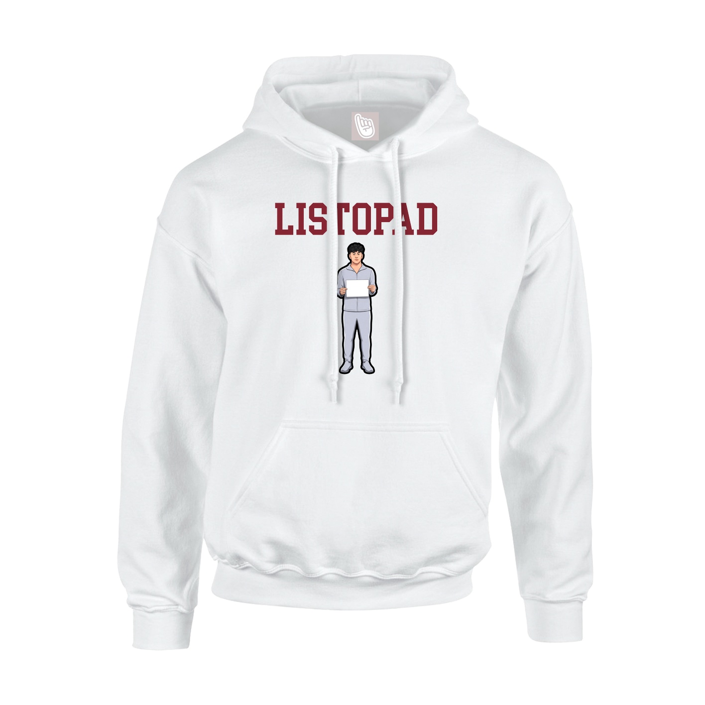 Hoodie — Shirsey in White