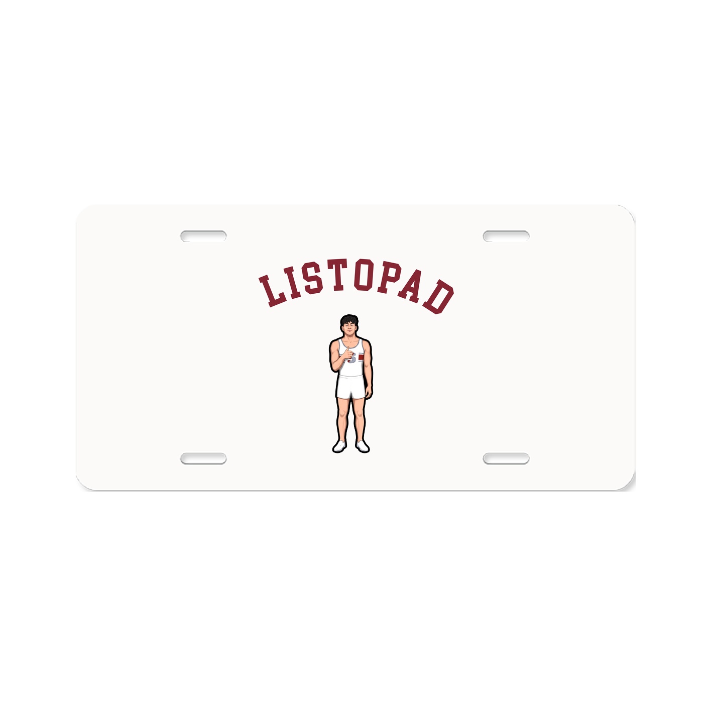 License Plate — Shirsey Arch in Classic