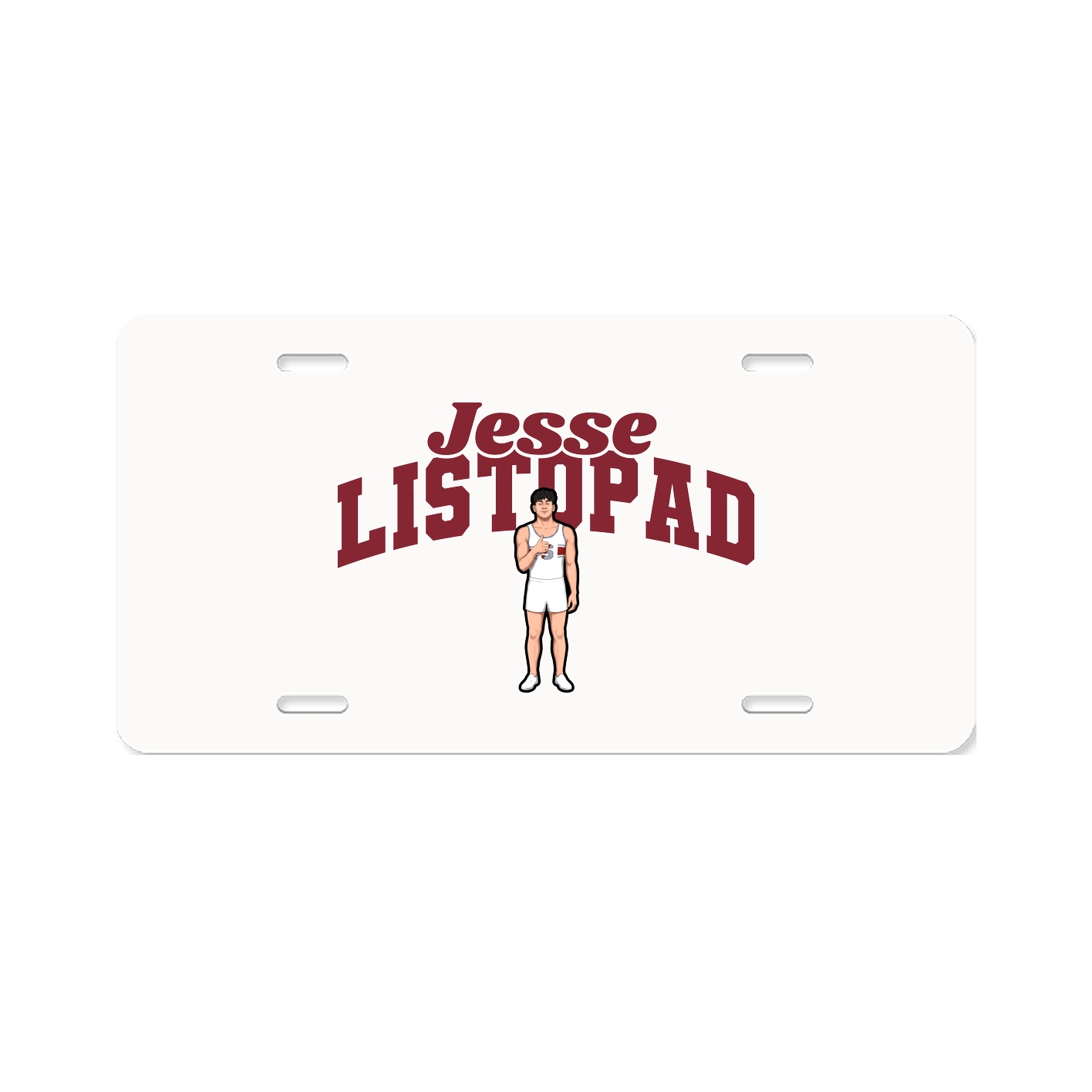 License Plate — Signature Arch in Classic