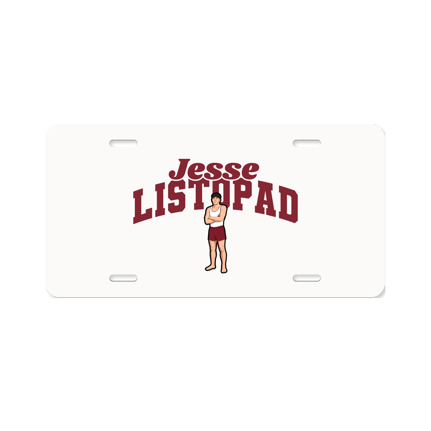License Plate — Signature Arch in Classic