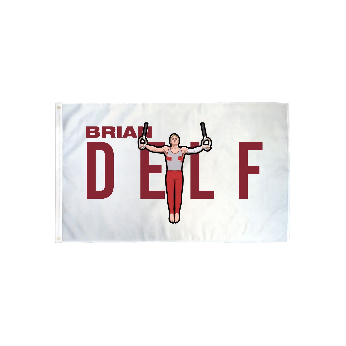 3x5 Flag — Player Name in Classic