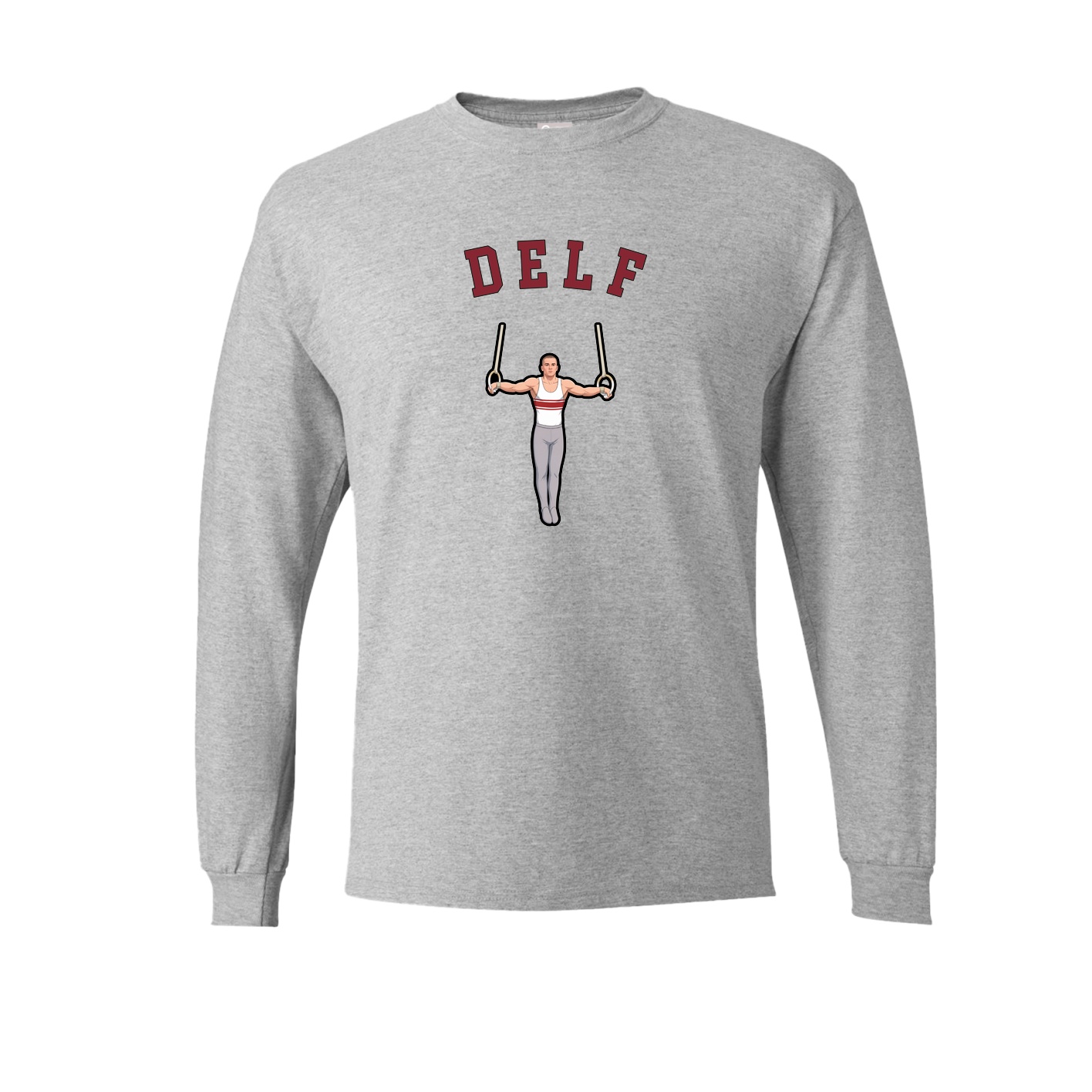 Long Sleeve Tee — Shirsey Arch in Grey