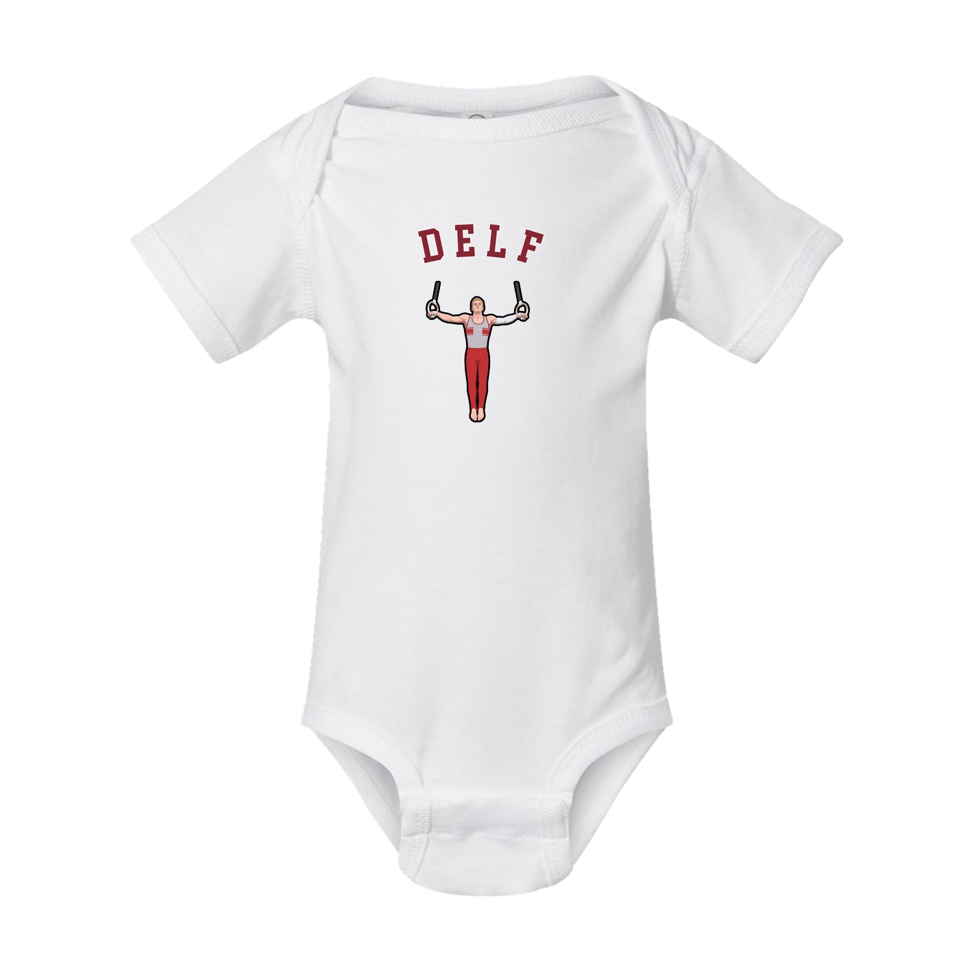 Baby Onesie — Shirsey Arch in White