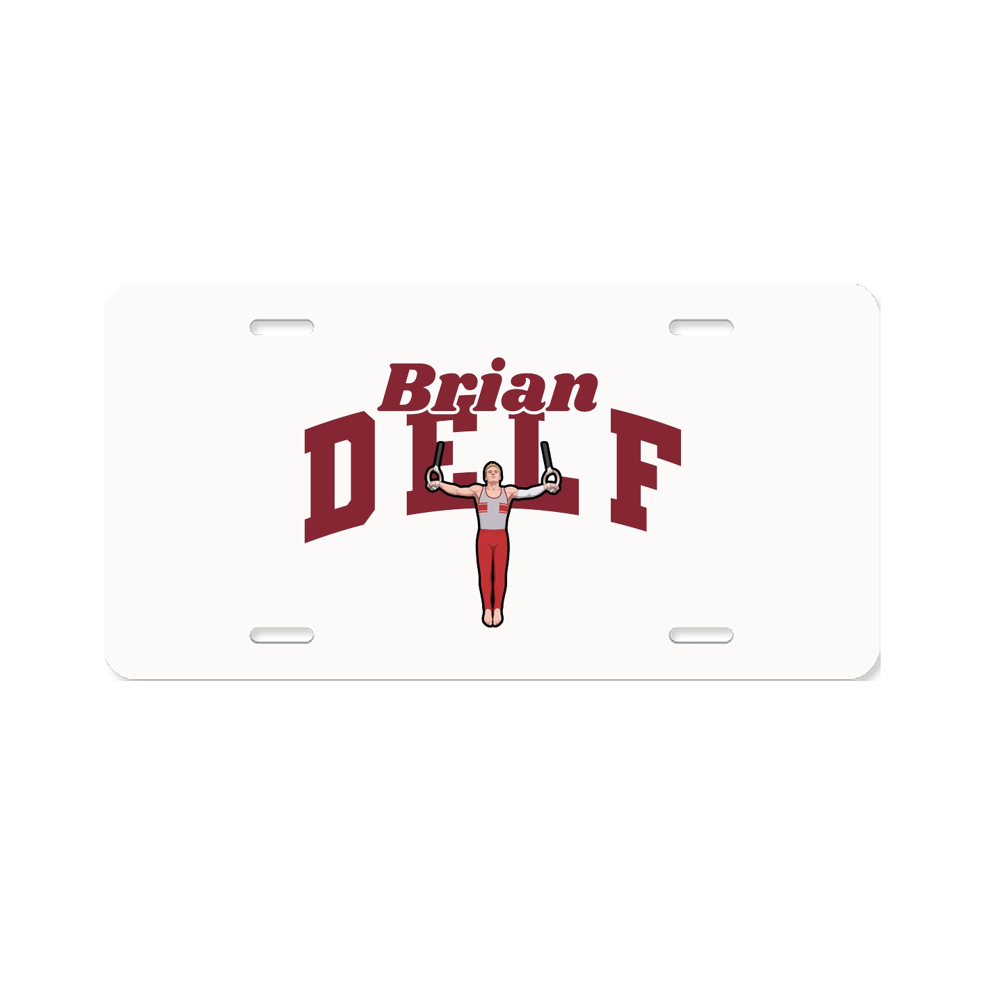 License Plate — Signature Arch in Classic
