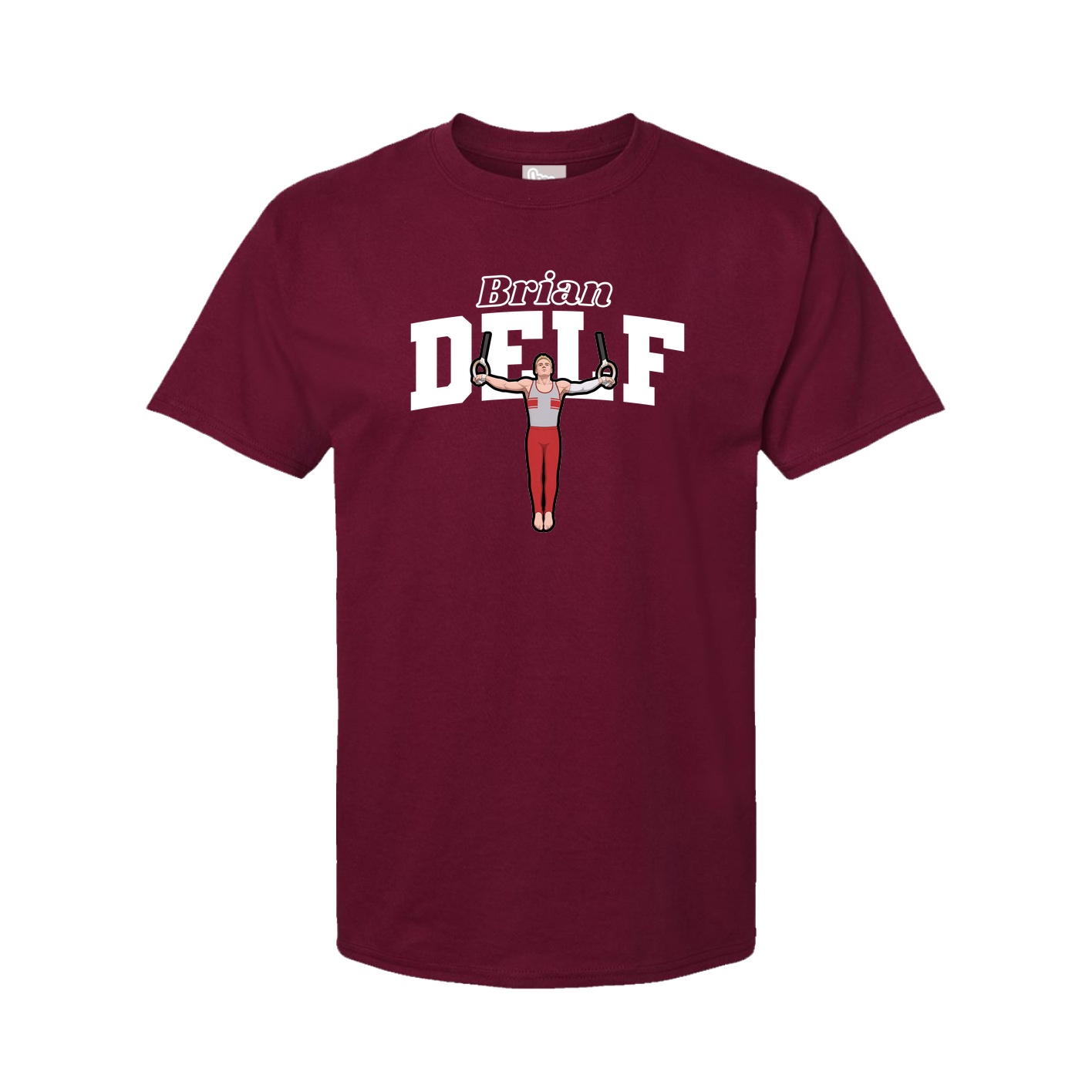 Youth Tee — Name Arch in Cardinal