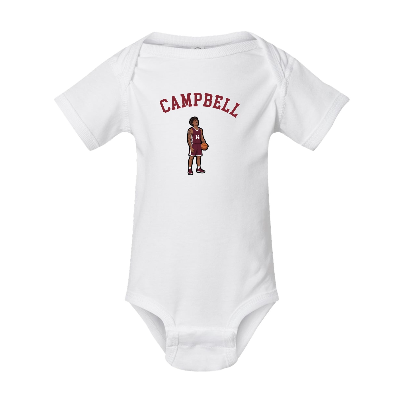 Baby Onesie — Shirsey Arch in White